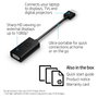 HP Adaptador HDMI a VGA H4F02AA Negro