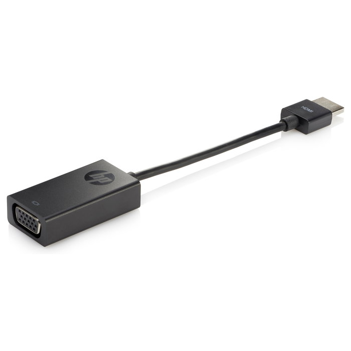 HP Adaptador HDMI a VGA H4F02AA Negro HP Adaptador HDMI a VGA H4F02AA Negro