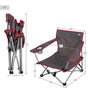 Aktive Silla baja plegable camping gris