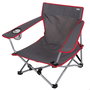 Aktive Silla baja plegable camping gris