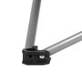 Aktive Silla baja plegable camping gris