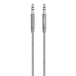 Belkin Premium MIXIT Cable de Audio de 3,5 mm, 1,2 m, Gris