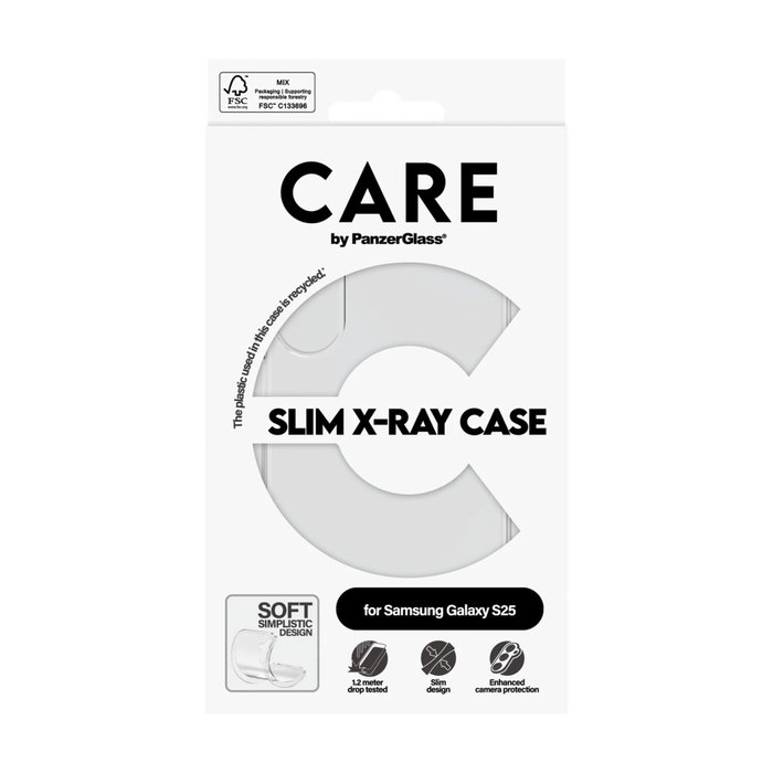 Care Case Transparent X-Ray Soft S25 para Samsung Galaxy S25 Care Case Transparent X-Ray Soft S25 para Samsung Galaxy S25
