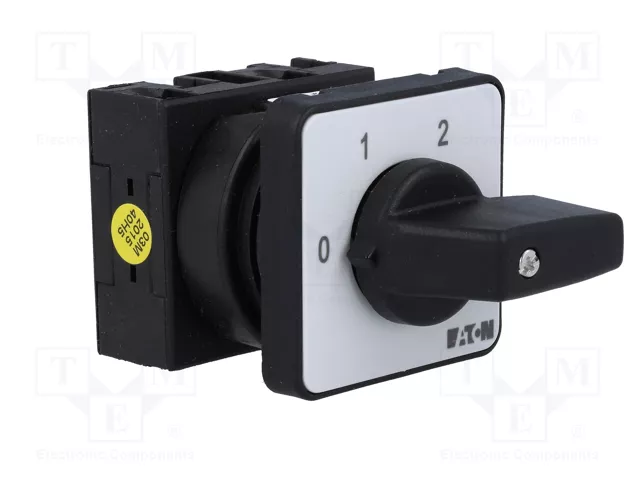 EATON ELECTRIC Interruptor de Leva 20A 3 Posiciones 0-1-2