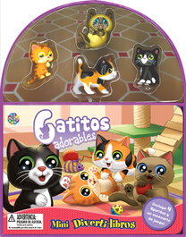 PHIDAL EDITIONS, Gatitos adorables (Mini Diverti-Libros)