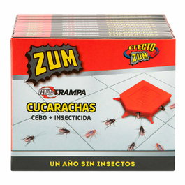 Zum Trampa con cebo e insecticida para cucarachas