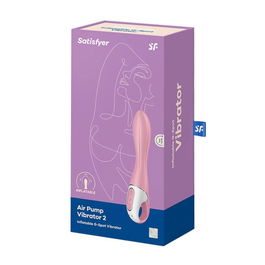 Satisfyer Vibrador Air Pump para Mujer, Vibrador Punto G Inflable