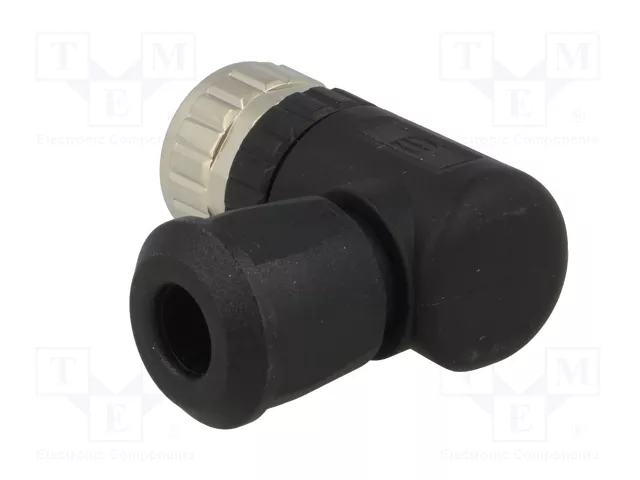 HARTING Conector M12 Hembra 8 Pines Angular 90°