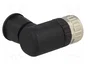 HARTING Conector M12 Hembra 8 Pines Angular 90°