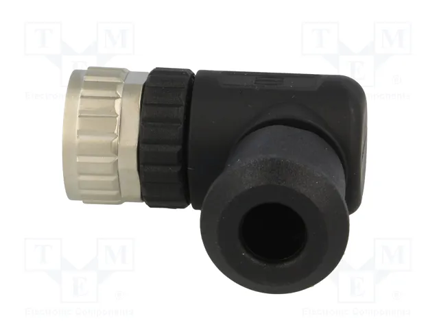HARTING Conector M12 Hembra 8 Pines Angular 90°