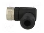 HARTING Conector M12 Hembra 8 Pines Angular 90°