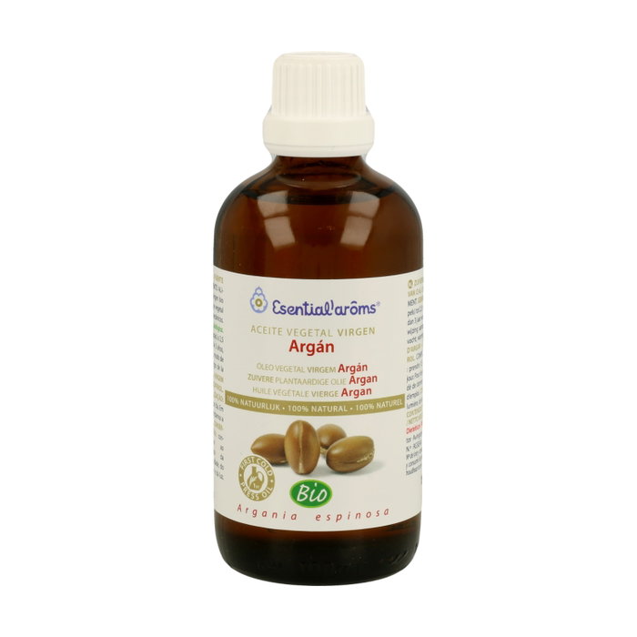 ESENTIAL AROMS Aceite Vegetal Argán Bio Alimentario 100 ml
