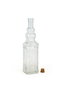La Mediterranea Botella de Vidrio con Tapa de Corcho 750ml (Pack de 24)
