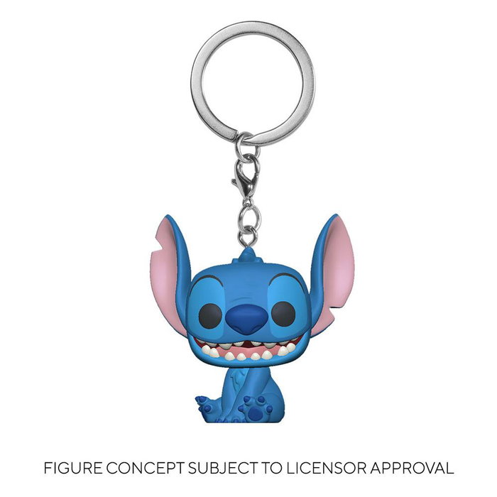 FUNKO Llavero Pocket POP Disney Lilo and Stitch - Stitch