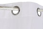 DKD Home Decor Cortina de Algodón y Yute 140x260 cm con Anillas Blanco/Natural