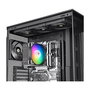 Thermaltake UX400 ARGB Air Cooler CPU Cooler - Refrigerador de Aire 120mm, PWM, 4 Tubos de Calor, TDP 240W, RGB Multi-Color, Negro, LGA/AM4/AM5