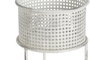 DKD Home Decor Macetero Set de 2 Blanco Gris 33 x 70 x 33 cm