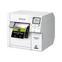 Epson CW-C4000e (mk) Impresora de Etiquetas a Color de Escritorio con Tecnología PrecisionCore, Inyección de Tinta, 1200 x 1200 DPI, 102 mm/s, Blanco