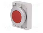 EATON ELECTRIC Interruptor de presión RMQ-Titan rojo