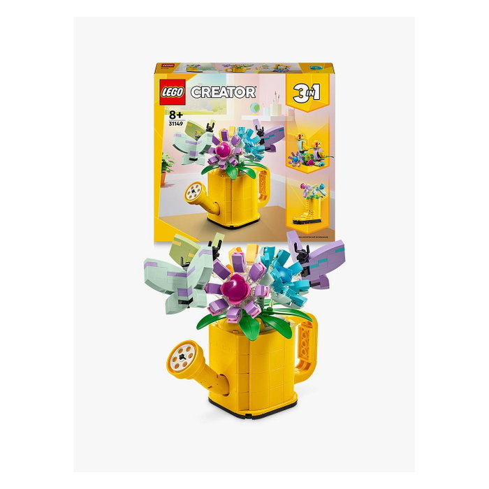 LEGO Creator 3 en 1 Flores en Regadera 31149, 420 piezas
