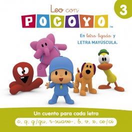 BEASCOA Pocoyó. Lectoescritura - Leo con Pocoyó. Un cuento para cada letra c, q, g/gu, r-suave-, b, v, z, ce/ci
