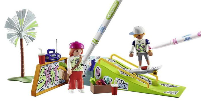 PLAYMOBIL Color Skatepark 71515 PLAYMOBIL Color Skatepark 71515