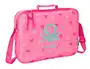 Safta Cartera Escolar Extraescolar Colección Benetton Heart - Dimensiones 280 x 380 x 60 mm