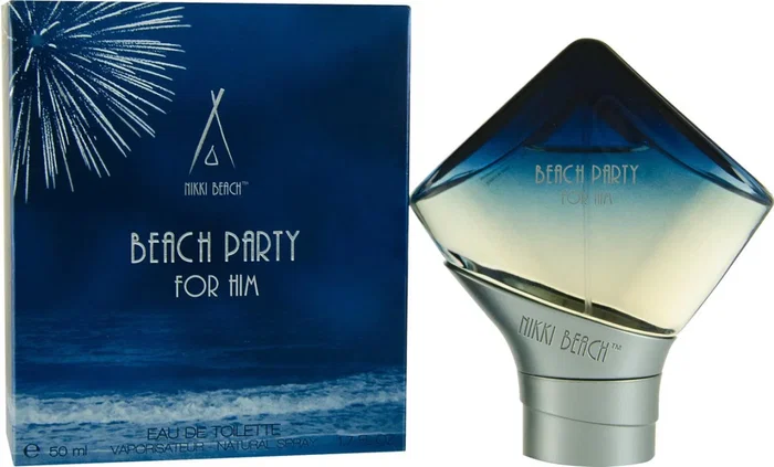 Nikki Beach Beach Party Agua de Tocador para hombres, 50 ml Nikki Beach Beach Party Agua de Tocador para hombres, 50 ml