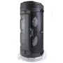 Inovalley KA03-N Altavoz Bluetooth 5.0 400W con Luces LED, Función Karaoke, Radio FM, Entrada Micrófono y USB, TWS