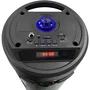 Inovalley KA03-N Altavoz Bluetooth 5.0 400W con Luces LED, Función Karaoke, Radio FM, Entrada Micrófono y USB, TWS