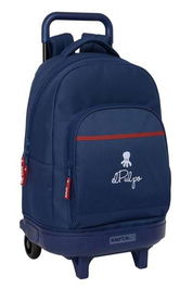 Safta Mochila Grande con Ruedas Compacta Extraíble El Pulpo 33x45x22 cm