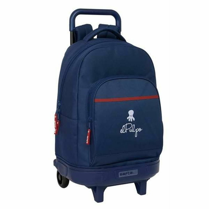 Safta Mochila Grande con Ruedas Compactas Extraíbles El Pulpo