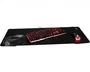 MSI Agility GD70 Alfombrilla de Ratón Gaming Tela 900x400mm Negro con Bordes Rematados y Contra Enrollamiento