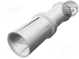 HARTING Contacto hembra industrial Han® TC100 100A