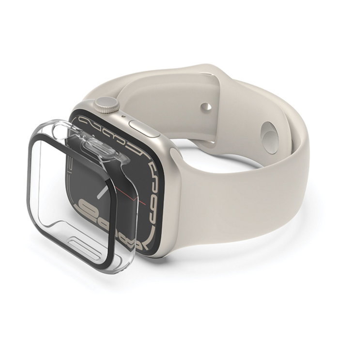 Belkin TemperedCurve Protector de Pantalla para Apple Watch 40/41mm, Transparente