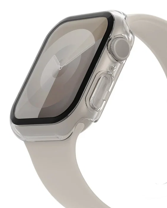 Belkin OVG003zzCL Protector de Pantalla Blanco Transparente para Apple Watch SE/Series 4/5/6/7/8/9/10