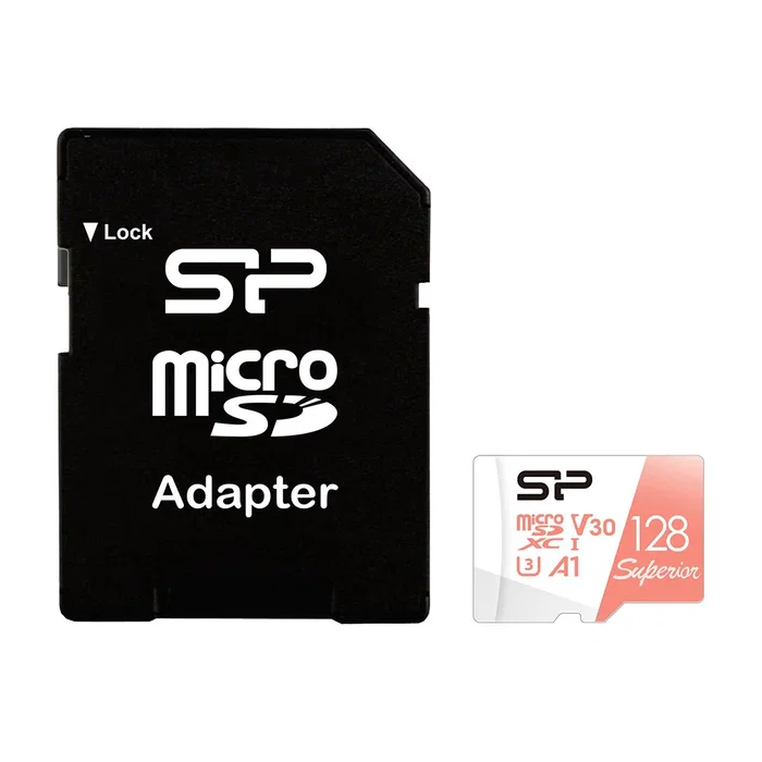 Silicon power superior 128 gb microsdxc uhs-i clase 10