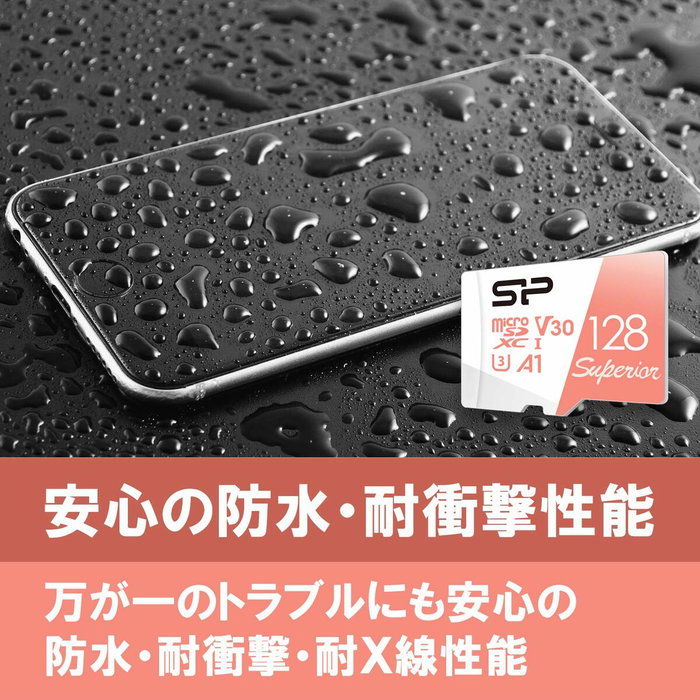 Silicon Power MicroSDXC 128 GB Clase 10 V30 A1 Silicon Power MicroSDXC 128 GB Clase 10 V30 A1