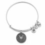 Alex And Ani Pulsera de Metal Cáncer Gris para Mujer