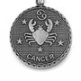 Alex And Ani Pulsera de Metal Cáncer Gris para Mujer