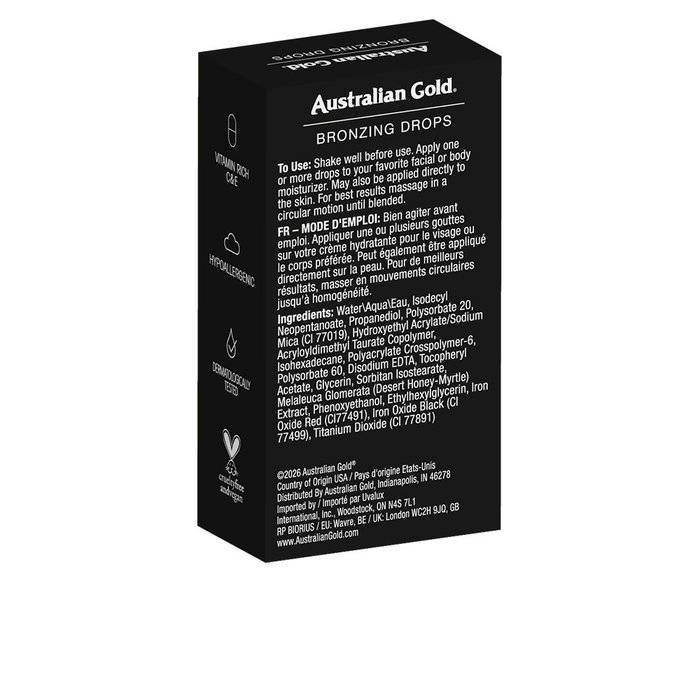 Australian Gold Bronzing Drops Gotas Bronceadoras 30 ml