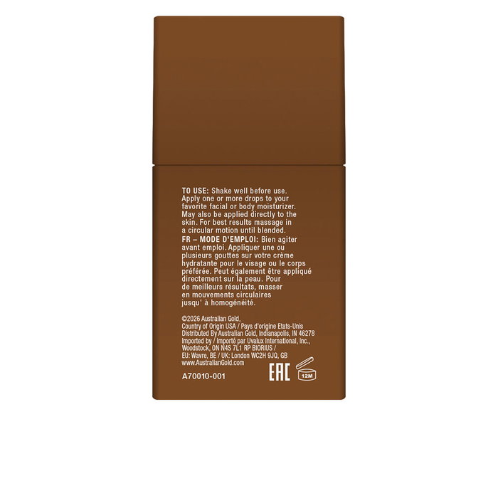 Australian Gold Bronzing Drops Gotas Bronceadoras 30 ml