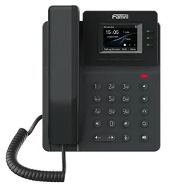 Fanvil v60g Teléfono IP 4 líneas SIP con pantalla a color de 2.4 pulg, 2 unidades