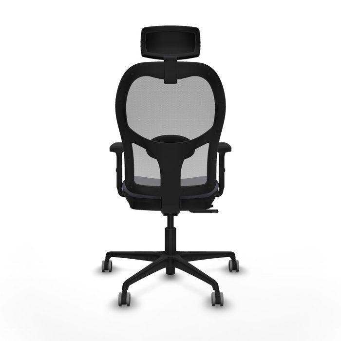 PIQUERAS Y CRESPO Silla de oficina Jorquera con mecanismo Sincro/Traslack, Gris