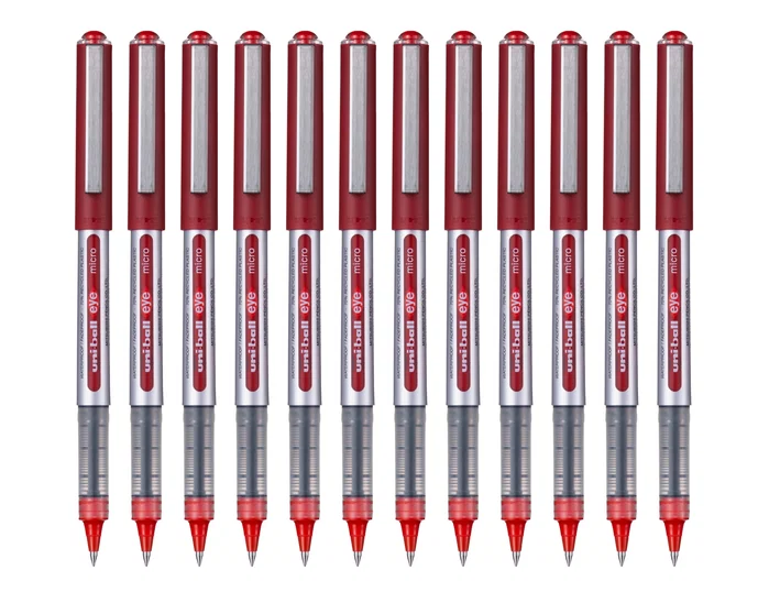 Uniball Rotulador uni-ball roller ub-150e micro eye rojo 0,5 mm