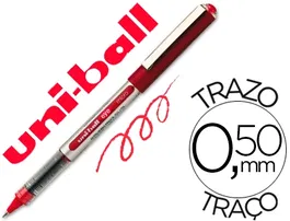 Uniball UB-150E Rotulador Roller Micro Eye Rojo 0,5 mm Unidad 0,30 mm Trazo