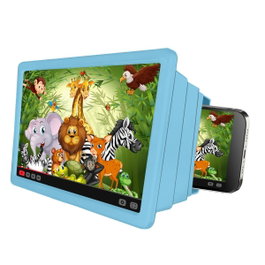 Celly Amplificador de Pantalla para Niños Azul