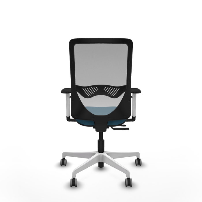 PIQUERAS Y CRESPO Silla de oficina Zulema con mecanismo Sincro/Traslack Verde petróleo y Gris PIQUERAS Y CRESPO Silla de oficina Zulema con mecanismo Sincro/Traslack Verde petróleo y Gris