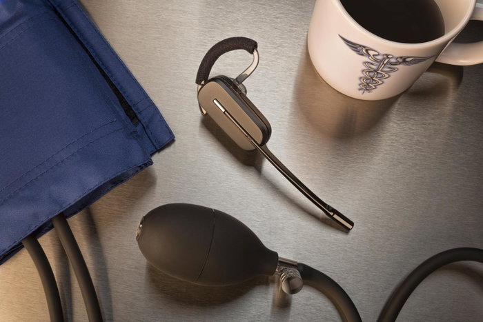 Poly CS540A Auricular Monoaural Inalámbrico Negro