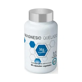 N&N NOVA NUTRICION Magnesio Quelado 100 Mg 90 Cápsulas Vegano Sin Gluten